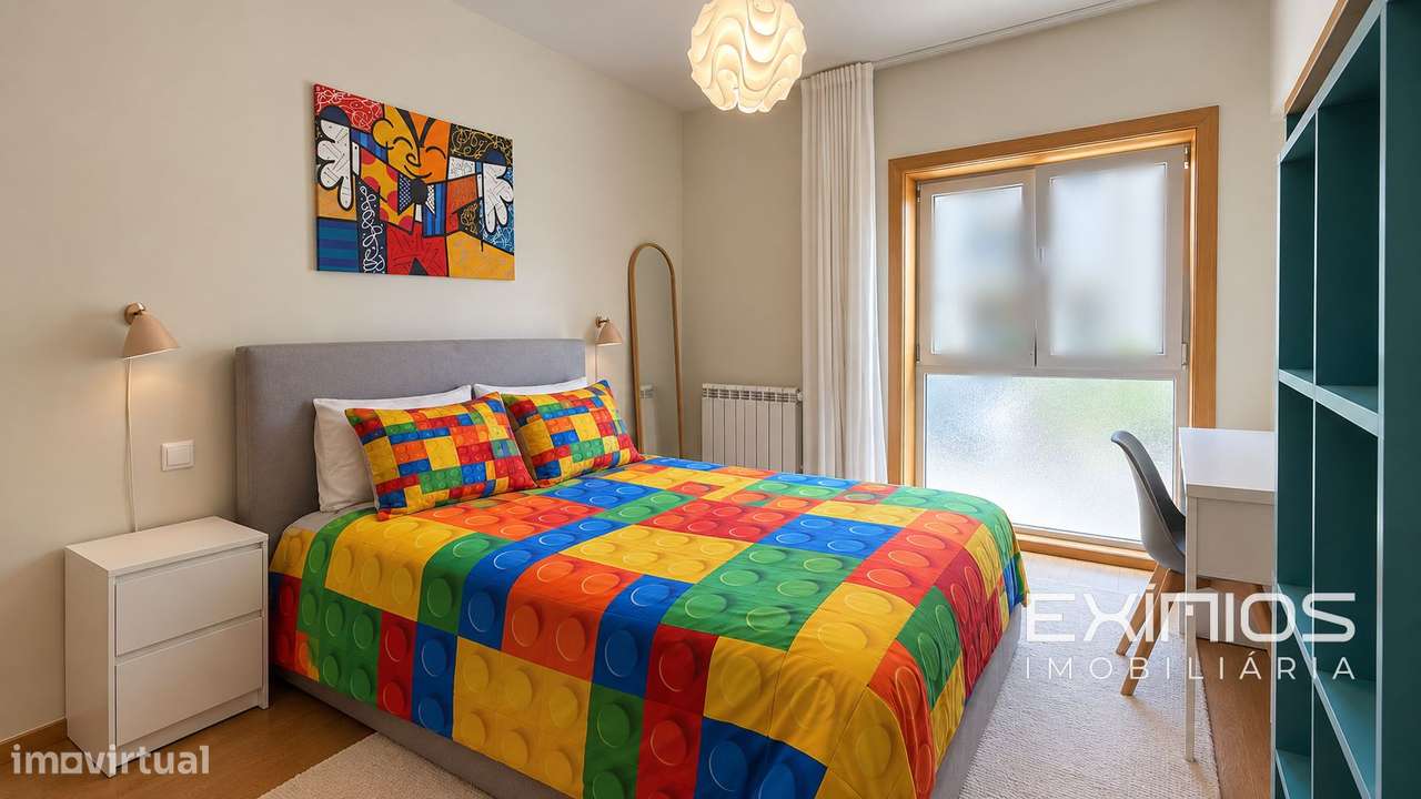 Apartamento T3 remodelado e com garagem, em Vila do Conde-24