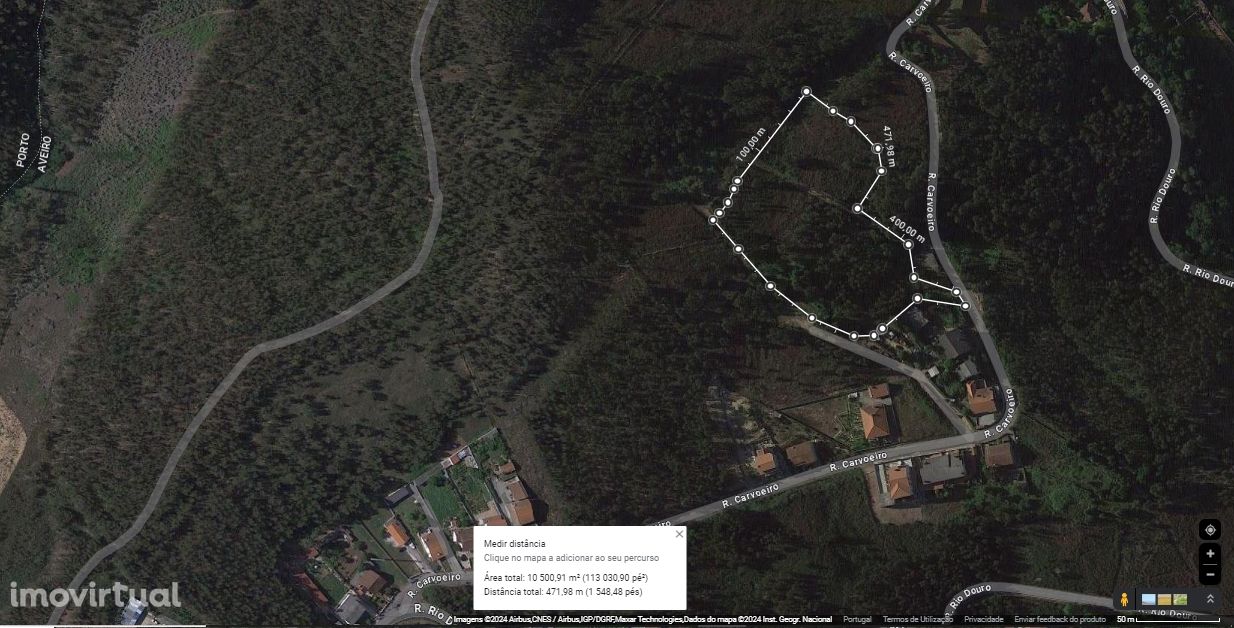 CPM20261 Terreno c/ 10.500m2 perto Rio Douro, 35.000€ prx habitações C