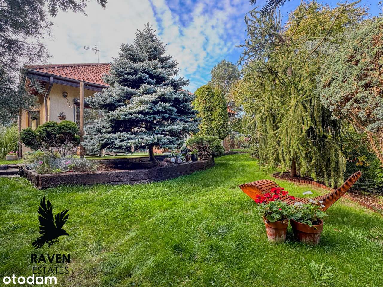 Klimatyczny dom na kameralnym, zielonym osiedlu - 200mkw, sauna, garaż-18