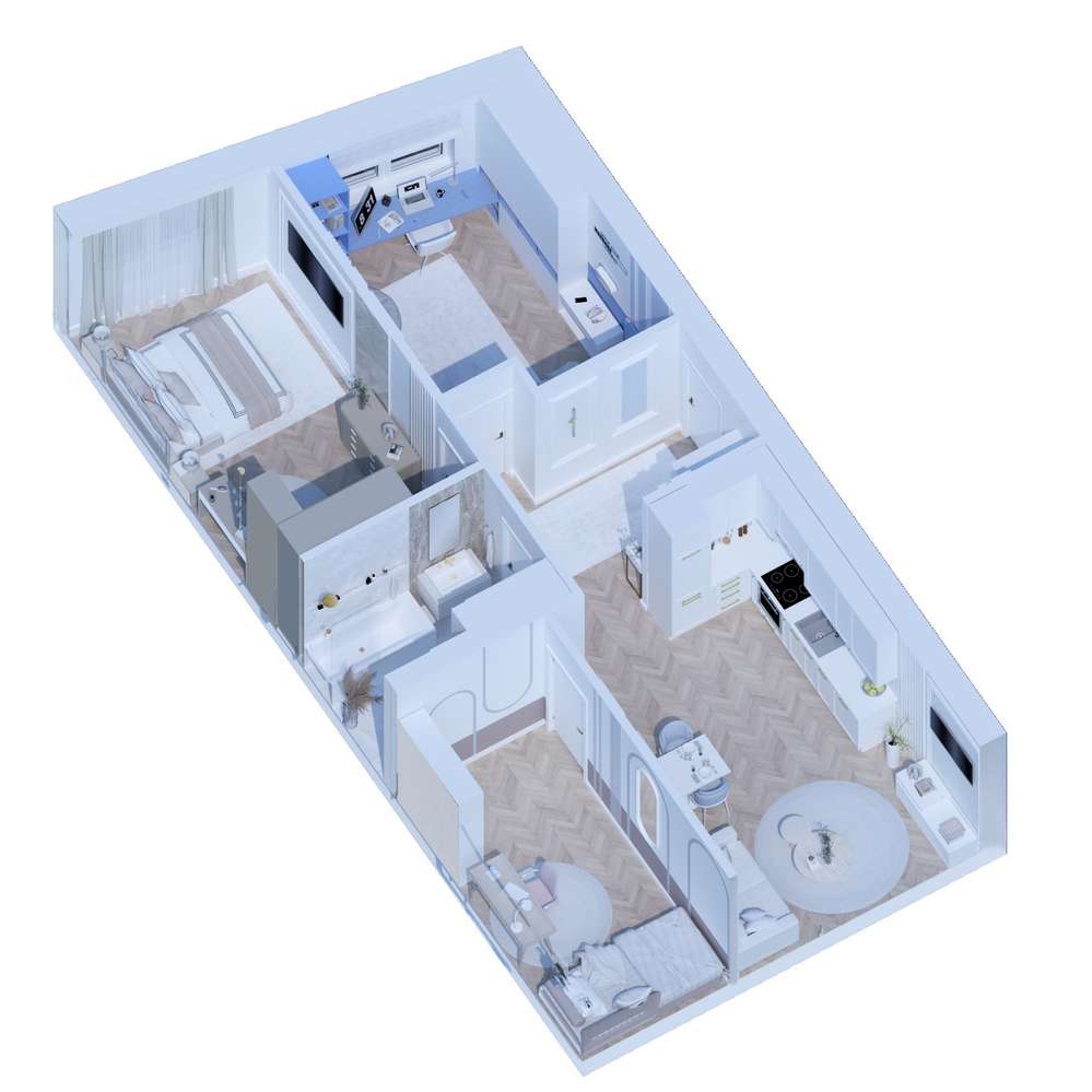 GOTOWE z ogrodem, 3/4 pokoje, PAWŁOWICE-8