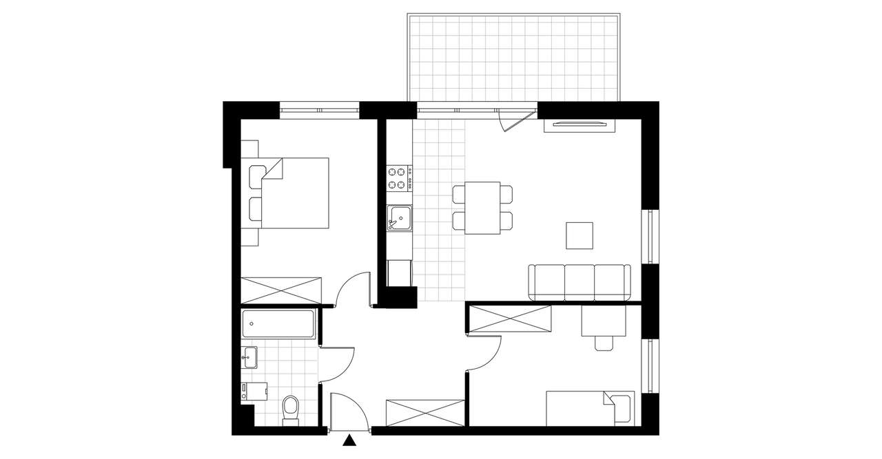 ul. Stawowa | mieszkanie 3-pok. | 2.13 - Pełny obrazek: 4/9