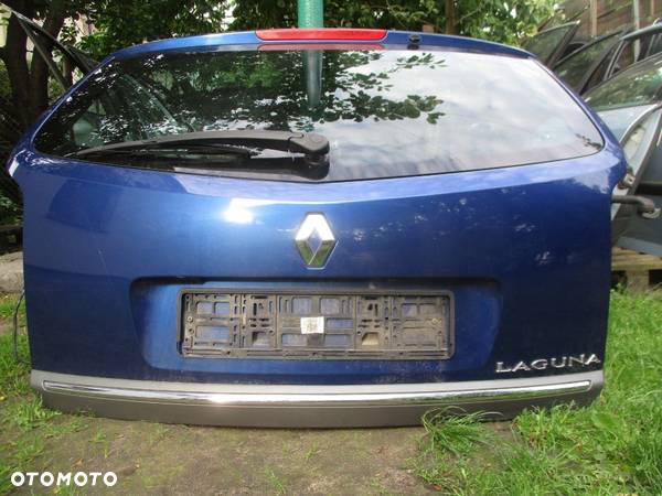 Klapa tylna tył Renault Laguna 2 kombi lift TEJ49 bez malowania - 1