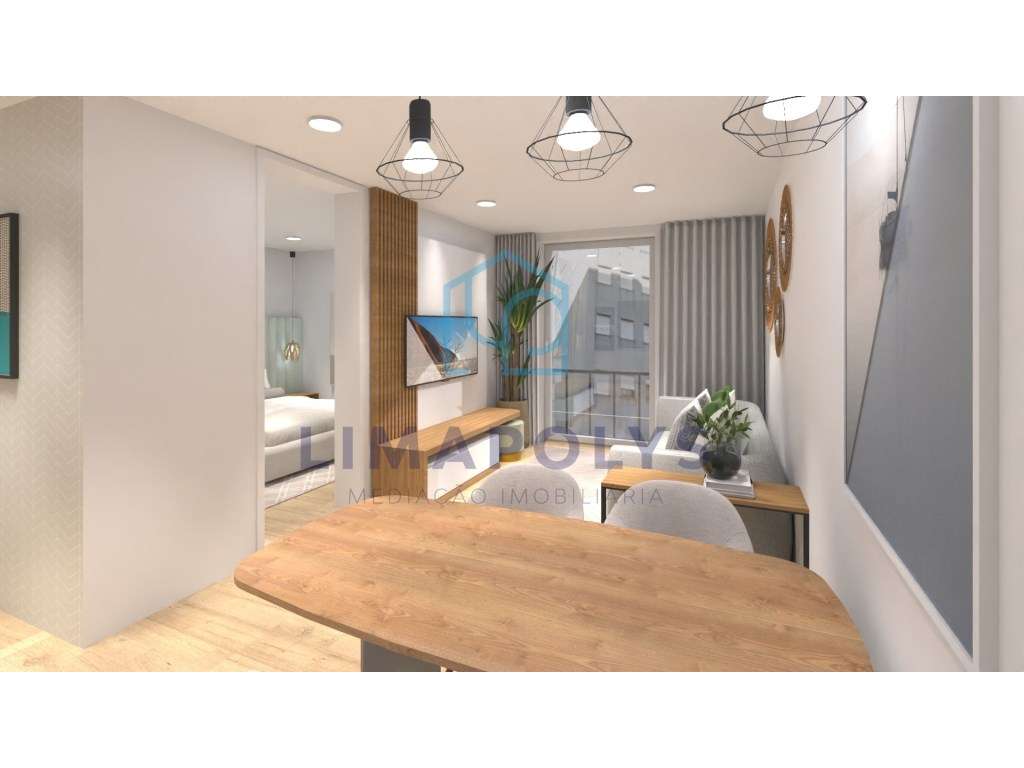 Apartamento T1 Novo na praia da Amorosa - Grande imagem: 5/13