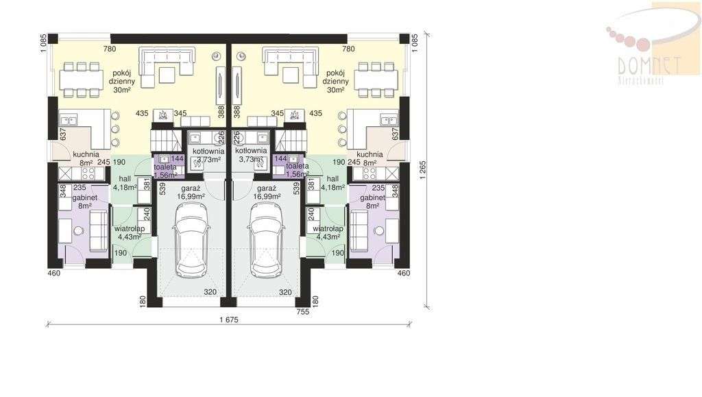 Bliżniak 138 m2, działka 580 m2, garaż, Żabia Wola-18