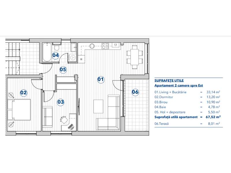 IASI-REDIU – Apartament cu 3 camere ultramodern+ loc de parcare inclus-9