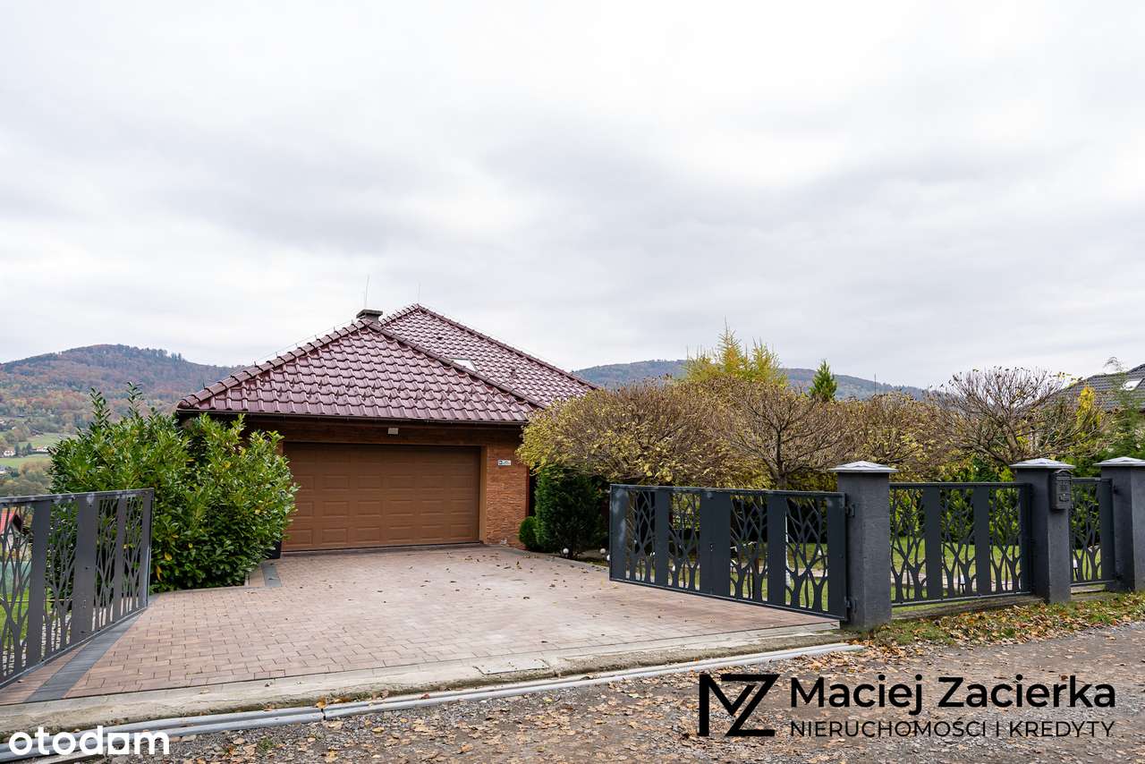 Beskidy, Brenna | dom dwurodzinny z panoramą gór-17