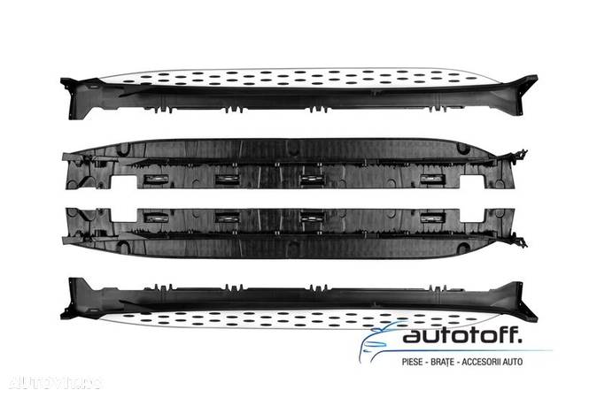 Praguri laterale Mercedes GLC Coupe C253 (2015+) din aluminiu - 3