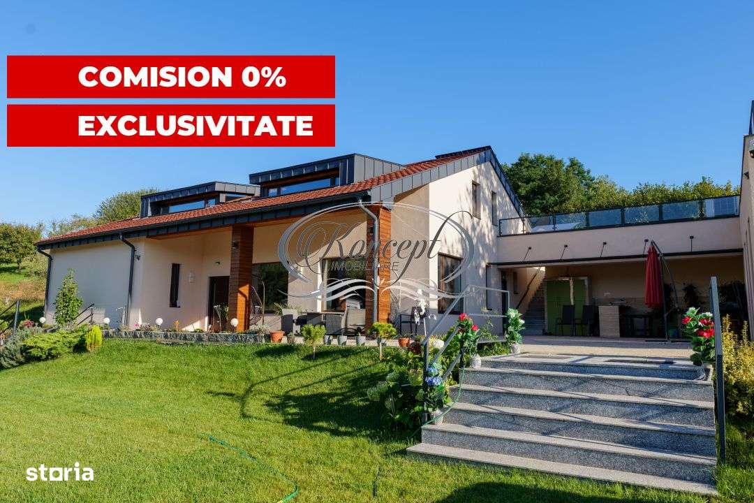 Casa unicat cu panorama si teren generos in Feleac - Imagine principală: 5/19