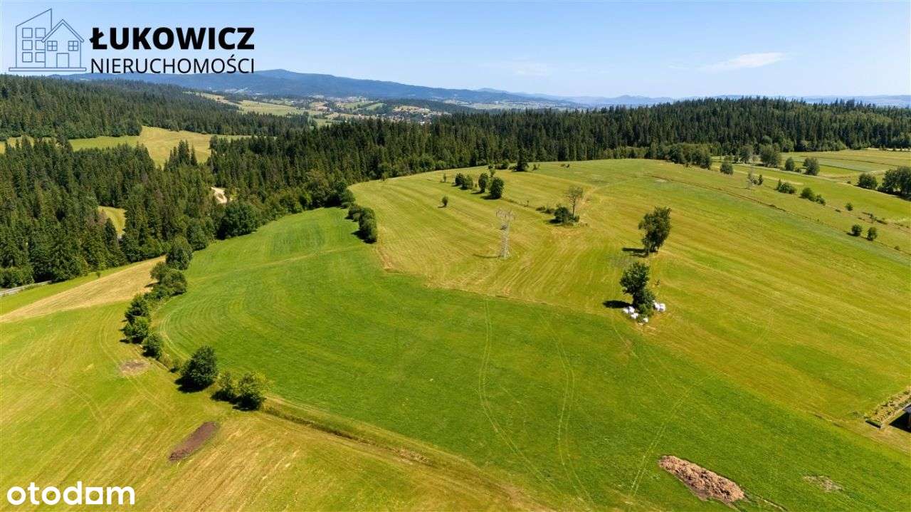Kompleks działek z lasem oraz widokiem na góry!-0