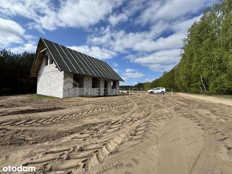 Szteklin gm. Lubichowo - dom w stanie surowym otwartym - Pełny obrazek: 4/20