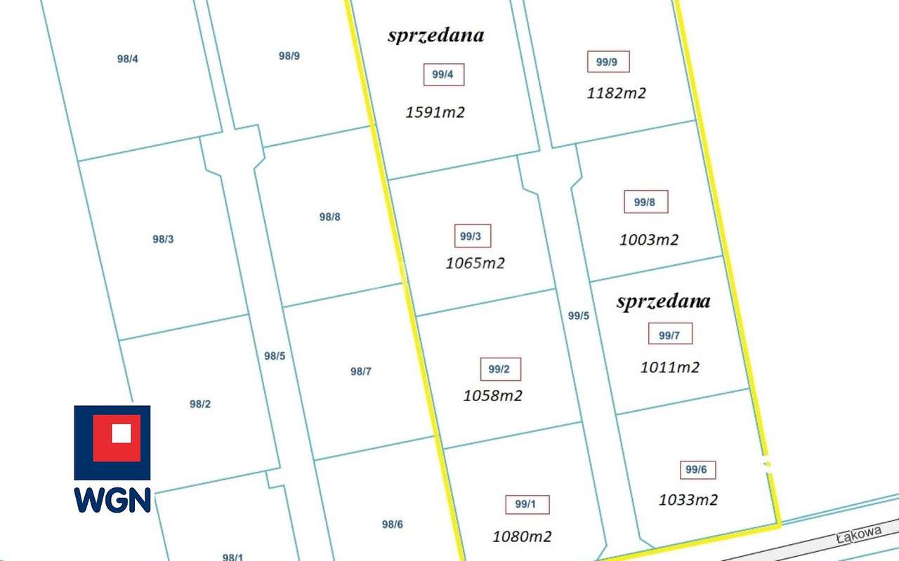 Działka budowlana, Głobino, ul.Łąkowa - Pełny obrazek: 3/20