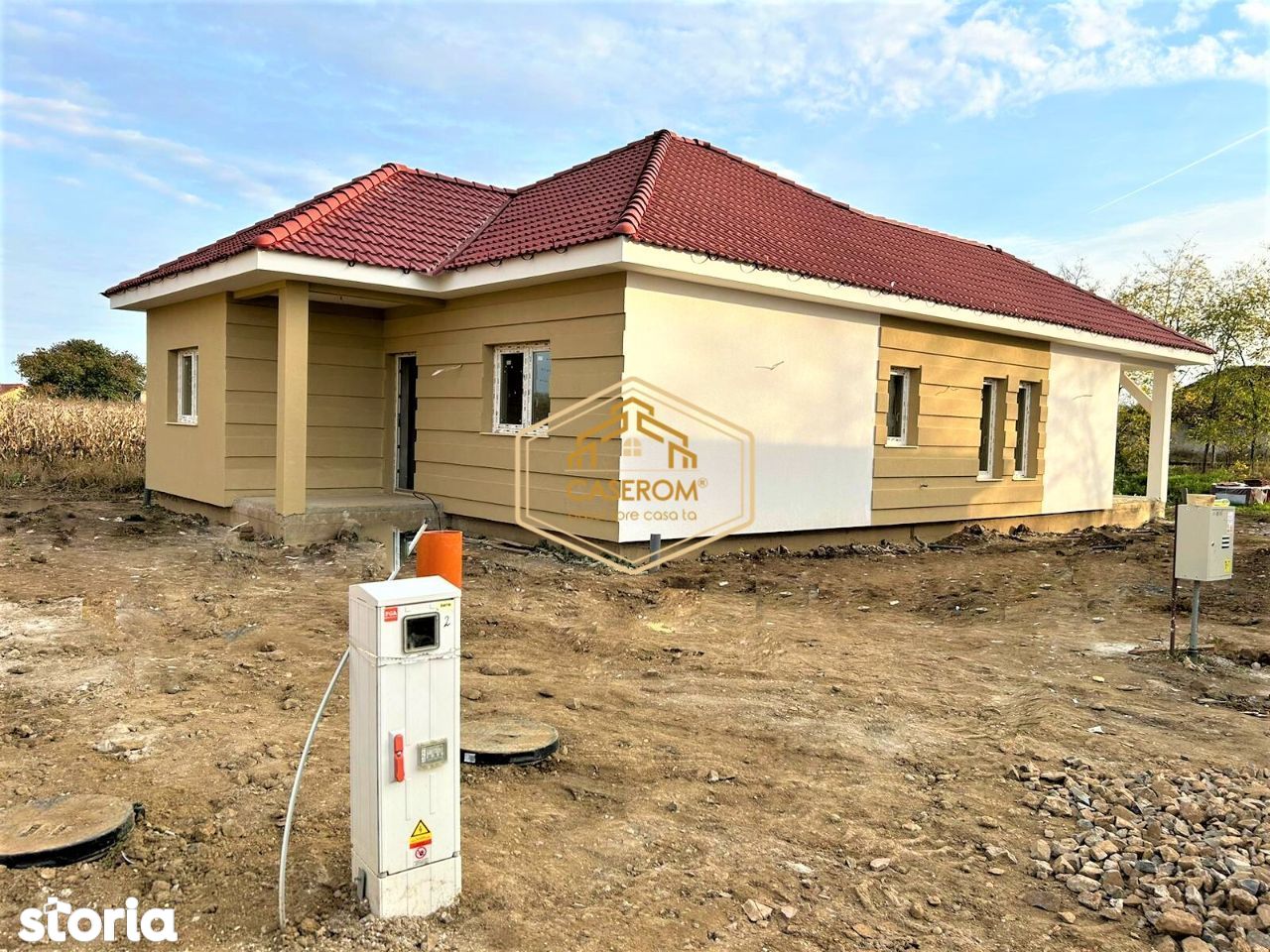 Casa noua cu 5 camere Localitatea Martinesti Zona linistita
