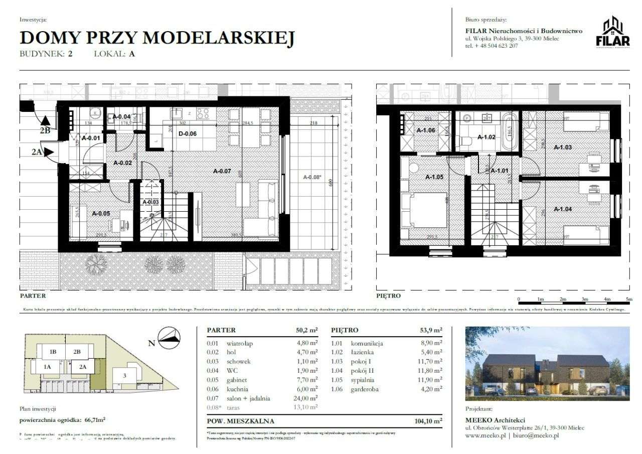 MODELARSKA ogród, parking, dwa piętra  104 mkw - ZWOLNIONA REZERWACJA!-15