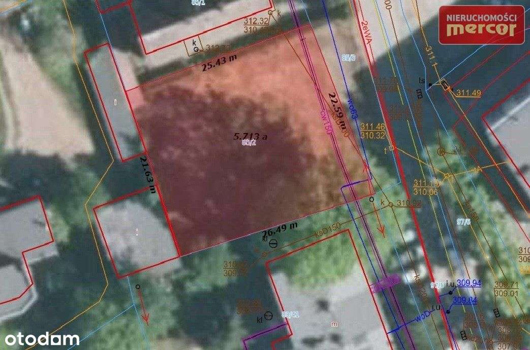 Bielsko Śródmieście w rejonie ul. Warszawskiej-7