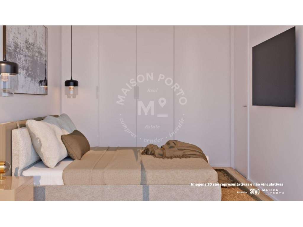 Apartamento T1 com Varanda e Lugar de Garagem em Empreendimento com... - Grande imagem: 4/7