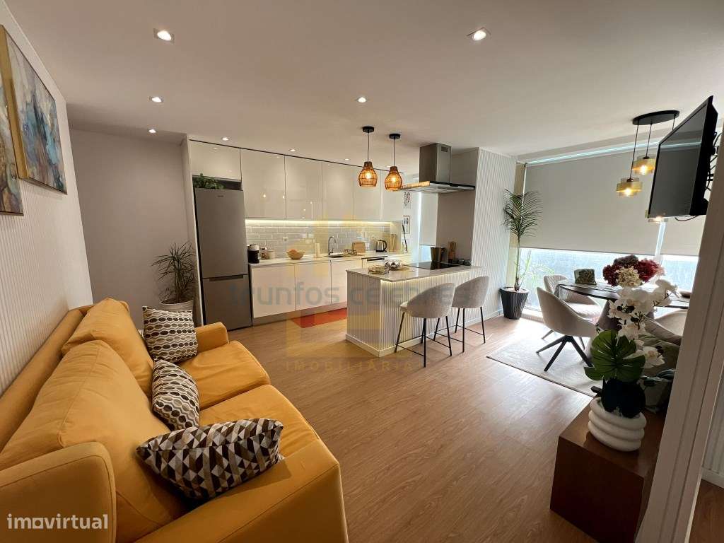 Apartamento T2 com Garagem | Design Moderno no Centro da Póvoa de V... - Grande imagem: 5/19