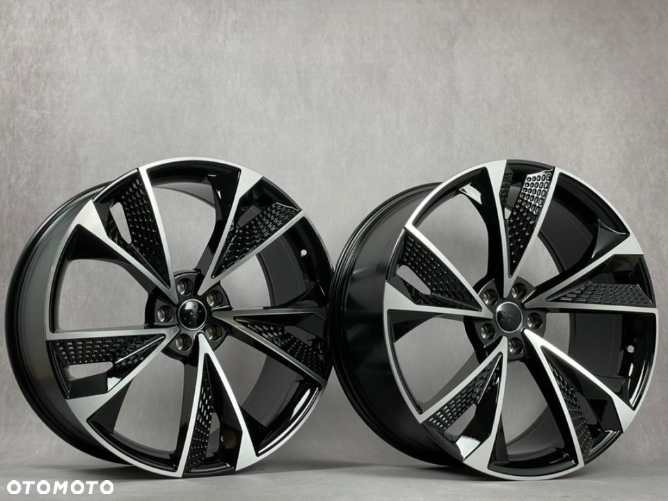 Alufelgi 22 5x112 Felgi Audi S5 S6 S7 A7 S RS4 RS6 S6 S7 S8 SQ7 SQ8 Mercedes Macan Touareg Czarne - 2