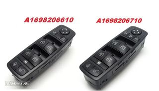 Comando botão interruptor vidros Mercedes Classe A  B W169 e W245 (A1698206610 e A1688206710)  NOVOS
