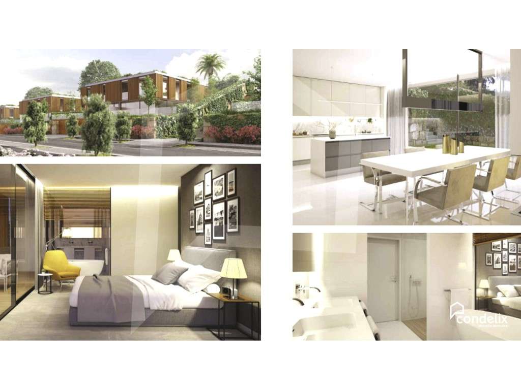 Twin Villa T4 Terreno para venda em Canidelo - Grande imagem: 4/4