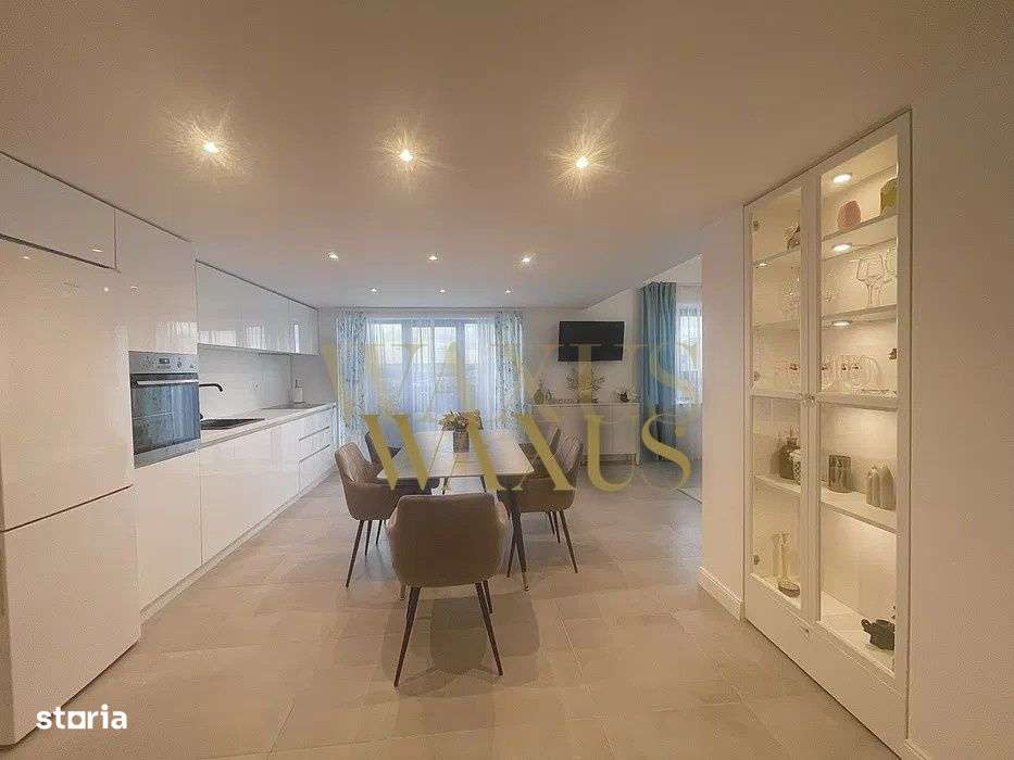 Penthouse elegant 90mp, 2 nivele, terasa, zona Edgar Quinet, Manastur - Imagine principală: 3/8