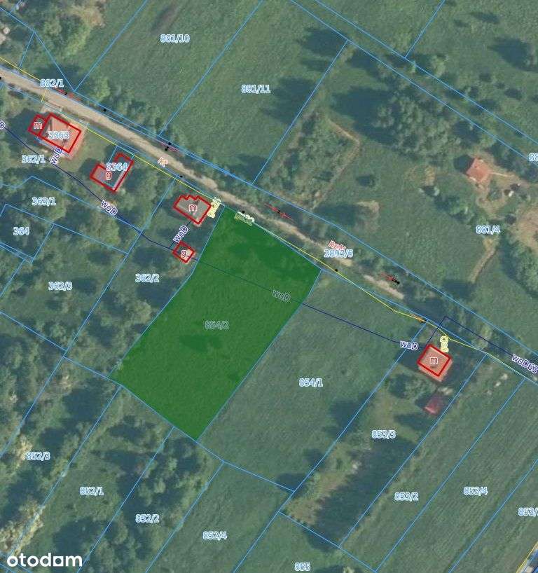 Płaza, 33 arów, budowlana-rolna - Pełny obrazek: 4/5