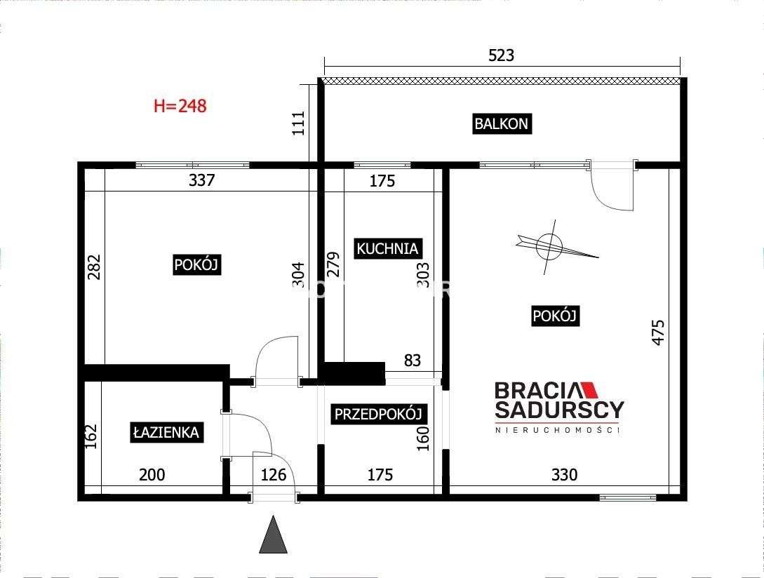 Mieszkanie w parku/2 niezależne pokoje/duży balkon-2