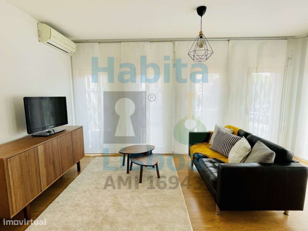 T1 Moderno em Entrecampos com Garagem e Jardim Privativo - Grande imagem: 4/40