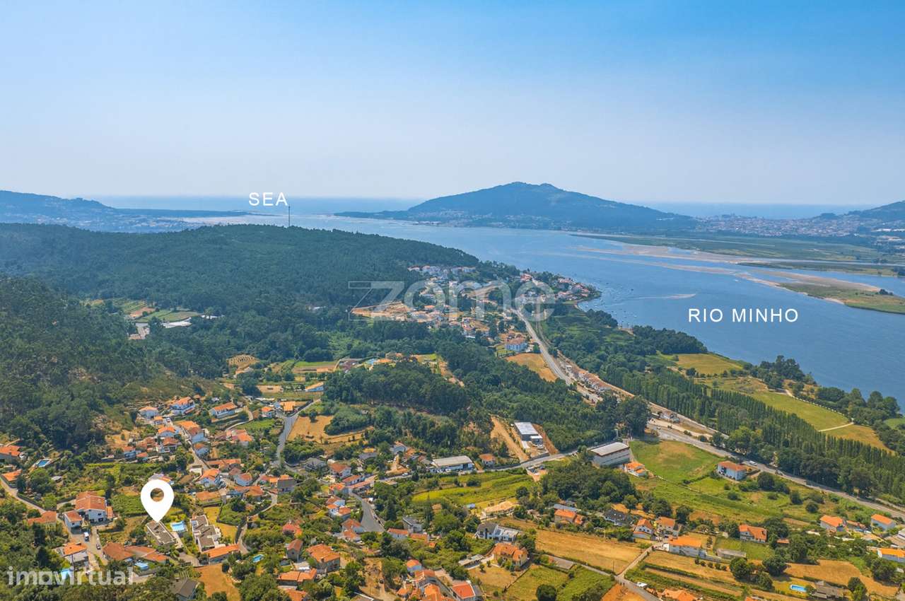 Moradia T4+1 em Caminha vistas para o Rio Minho - Grande imagem: 3/32