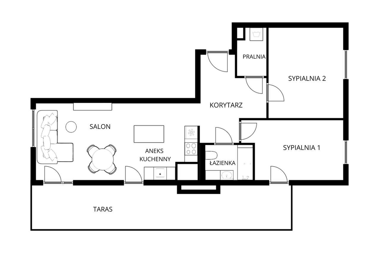 Obłędny trójstronny APARTAMENT z TARASEM na dachu i widokiem na POZNAŃ - Pełny obrazek: 2/18