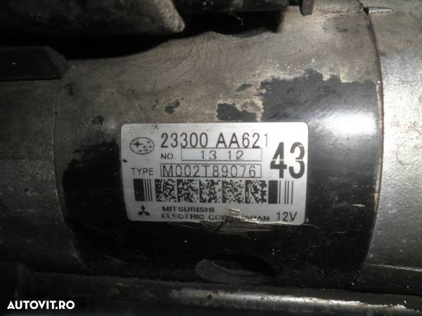 Electromotor Subaru Impreza 2.0 d 2011 23300-AA621 M002T89076 - 3