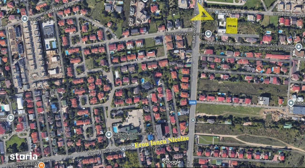 Teren 936 mp | Iancu Nicolae - Pipera | Super Pozitie | - Imagine principală: 5/6