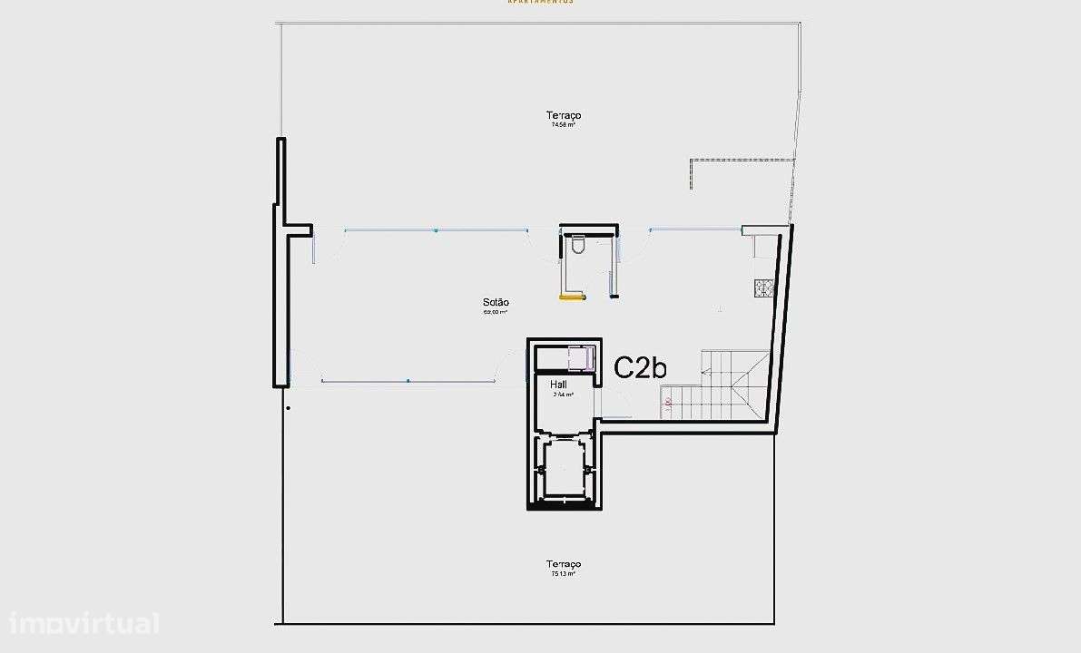 Apartamento T3 Duplex, Novo, Rua Vasco da Gama, Ílhavo, Aveiro-16