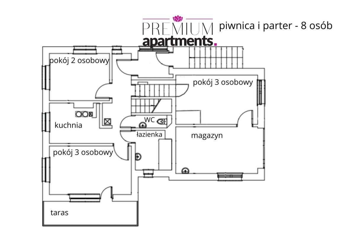 Komfortowe kwatery pracownicze. Blisko stoczni - Pełny obrazek: 4/8