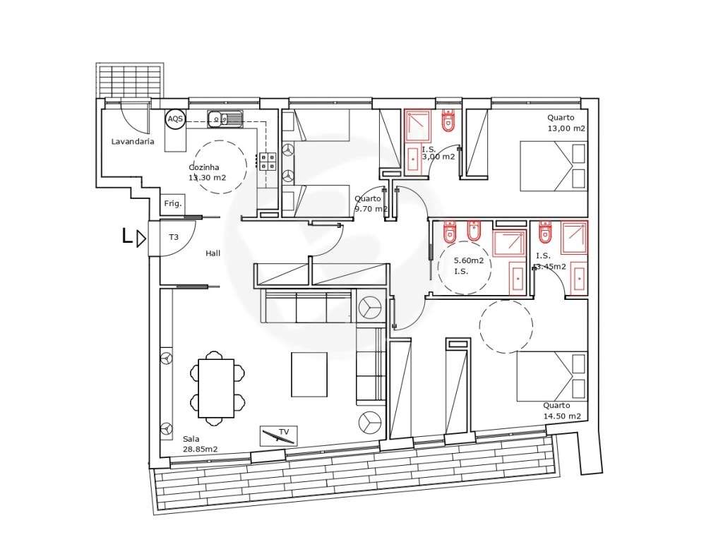 T3 em construção na Póvoa de Varzim - Grande imagem: 2/19