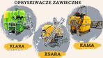 OPRYSKIWACZ ZAWIESZANY TOLMET KLARA Pojemność 600l Lanca 12m / 15m OCYNKOWANE LANCE/ Atest/ Gwarancja - 9