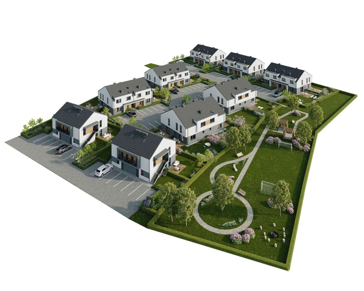 Lokale mieszkalne z ogródkiem i 2 ms-c parkingowymi-8