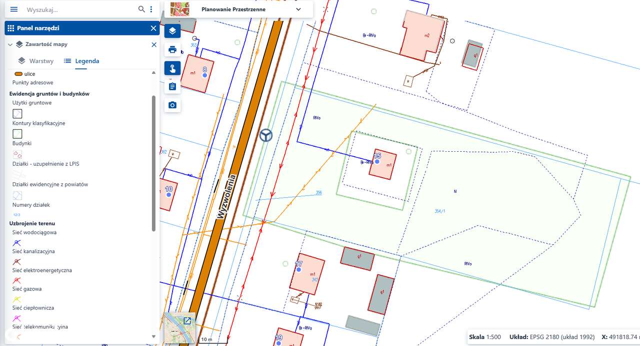 Działka 5500 m2  z domem do rozbiórki z czerwonej cegły-9