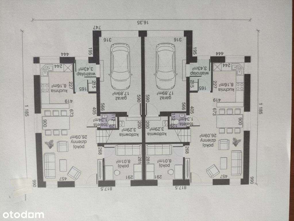 Na sprzedaż dom bliźniak 127m2/5 pokoi Niedźwiedź - Pełny obrazek: 4/4