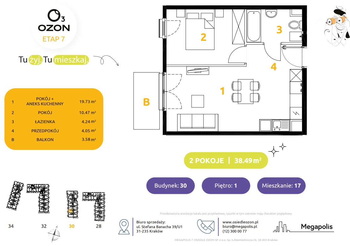 Tramwaj autobus i wszystko inne na osiedlu | 2 pok. od zachodu - Pełny obrazek: 5/10