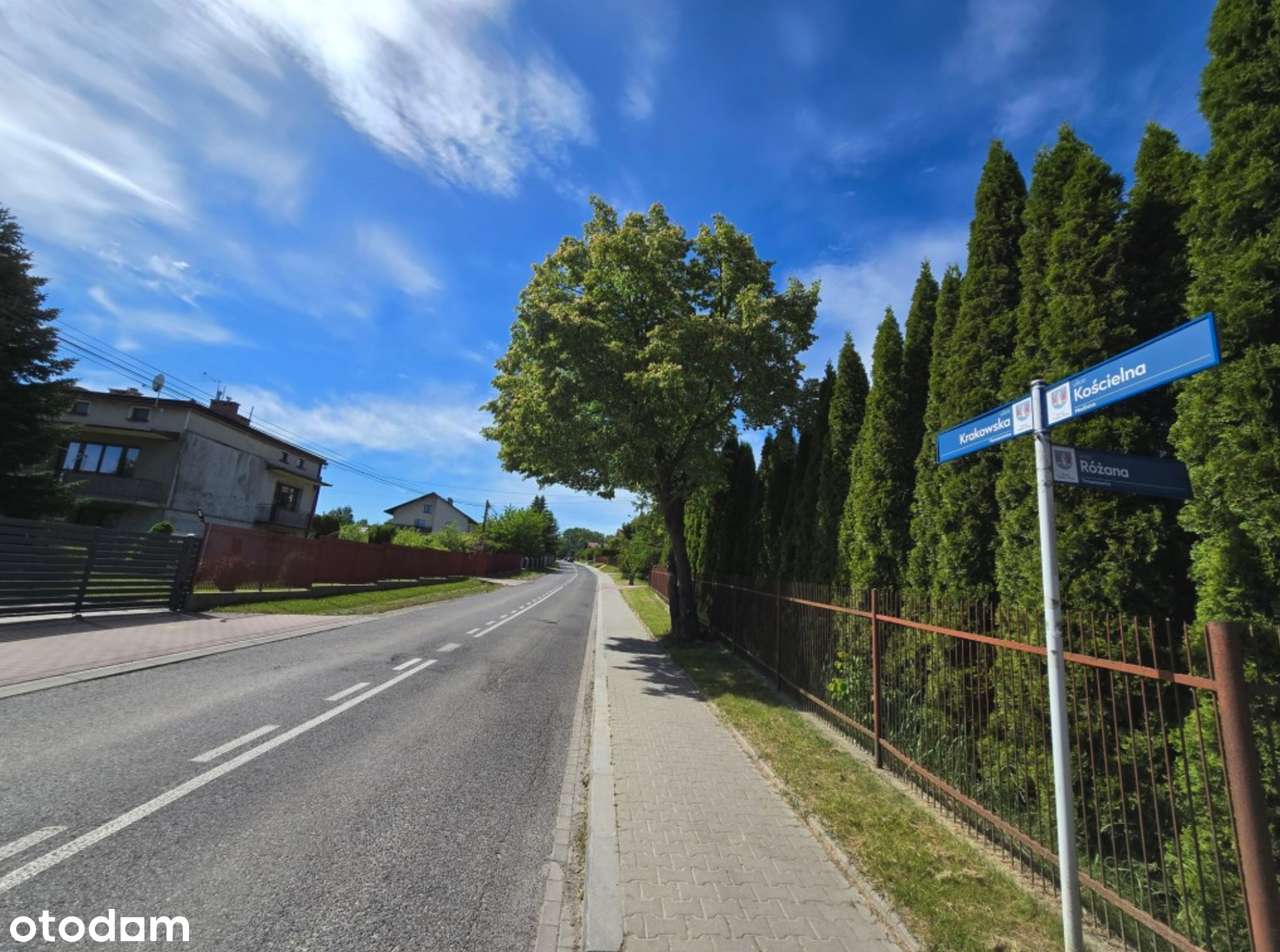 Działka RM Tomaszowice, ul. Różana-6