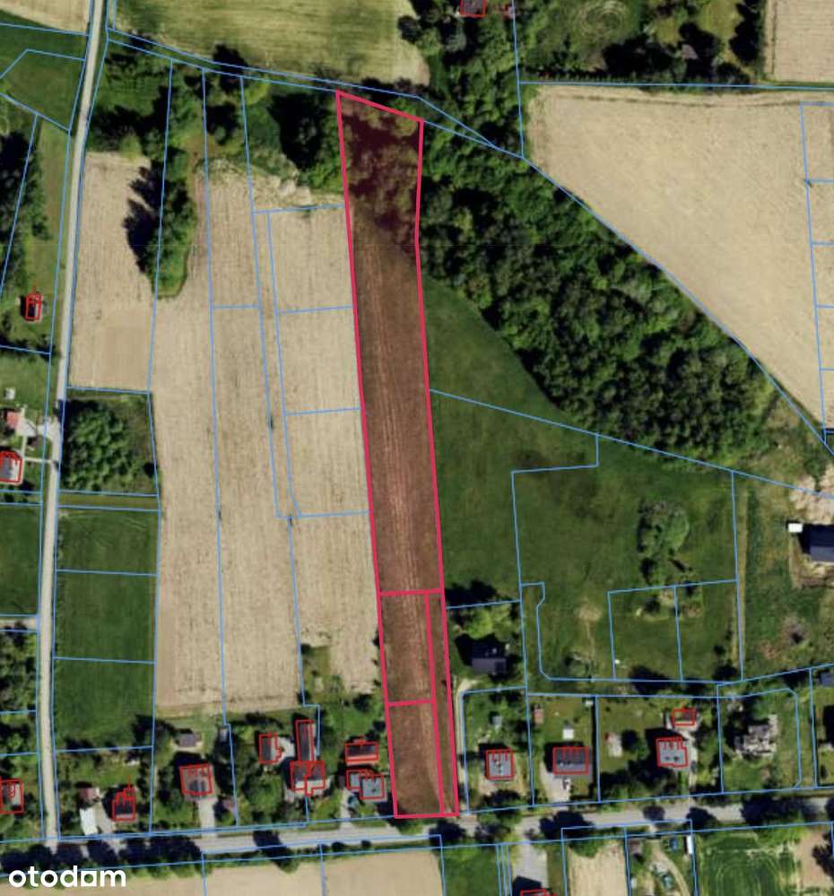 Kompleks działek 7159m² w Rudzicy – MPZP i media-7