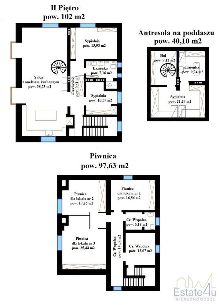 Sosnowiec Grota Roweckiego Apartament dwupoziomowy-17