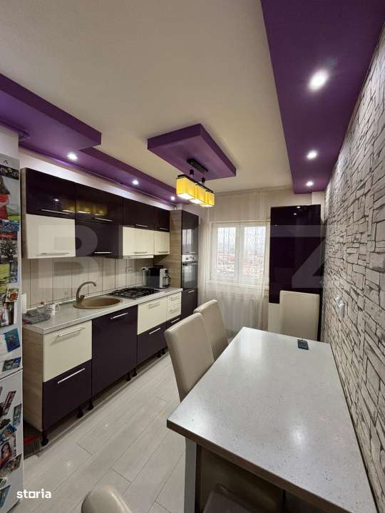 Apartament 2 camere, 50 mp, 2 balcoane, foarte aproape de FSEGA si Iul - Imagine principală: 4/8