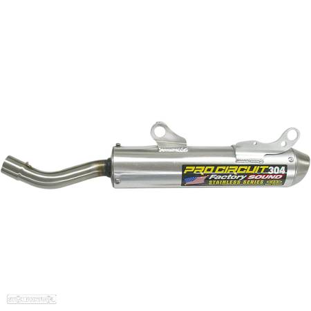 ponteira de escape pro circuit 304 factory sound honda cr 250 - 1