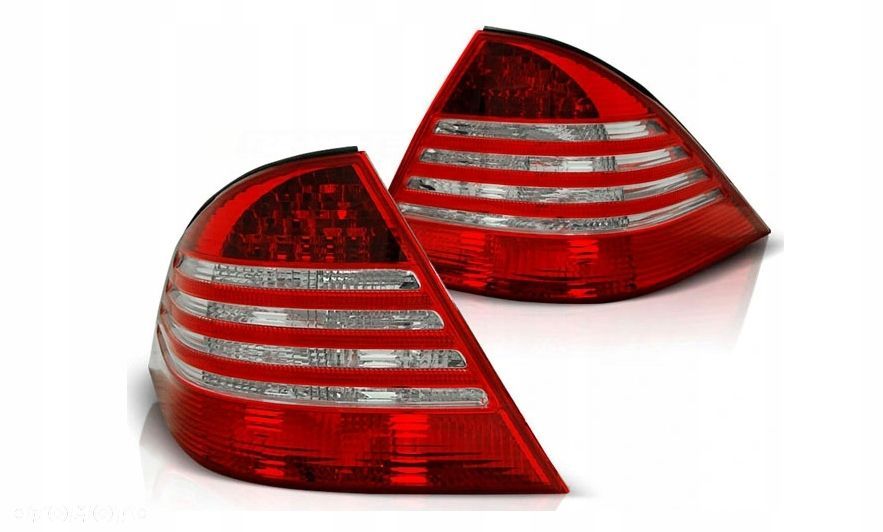 Lampy Tylne MERCEDES S-KLASA W220 98-05 RED WHITE - 1