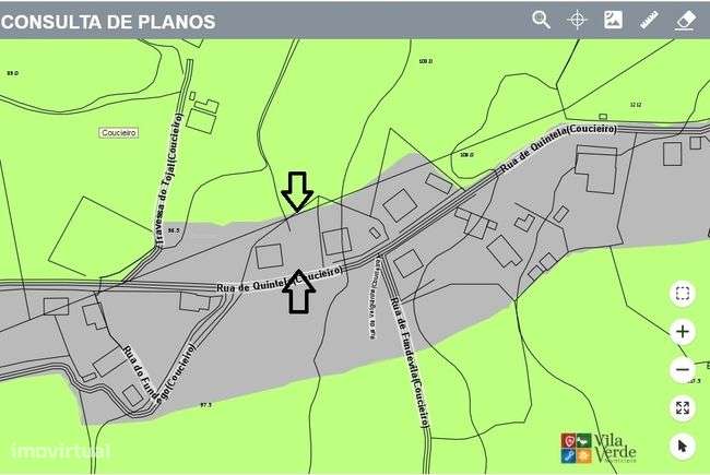 Terreno à Venda – Coucieiro, Vila Verde - Grande imagem: 2/12