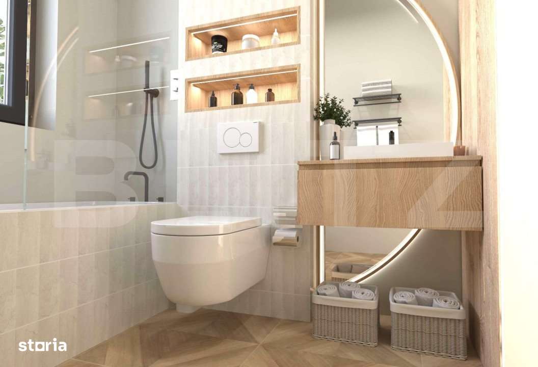 Apartament 2 camere,54 mp utili,terasa 19 mp.Calea Aradului-TVA 9% - Imagine principală: 5/6