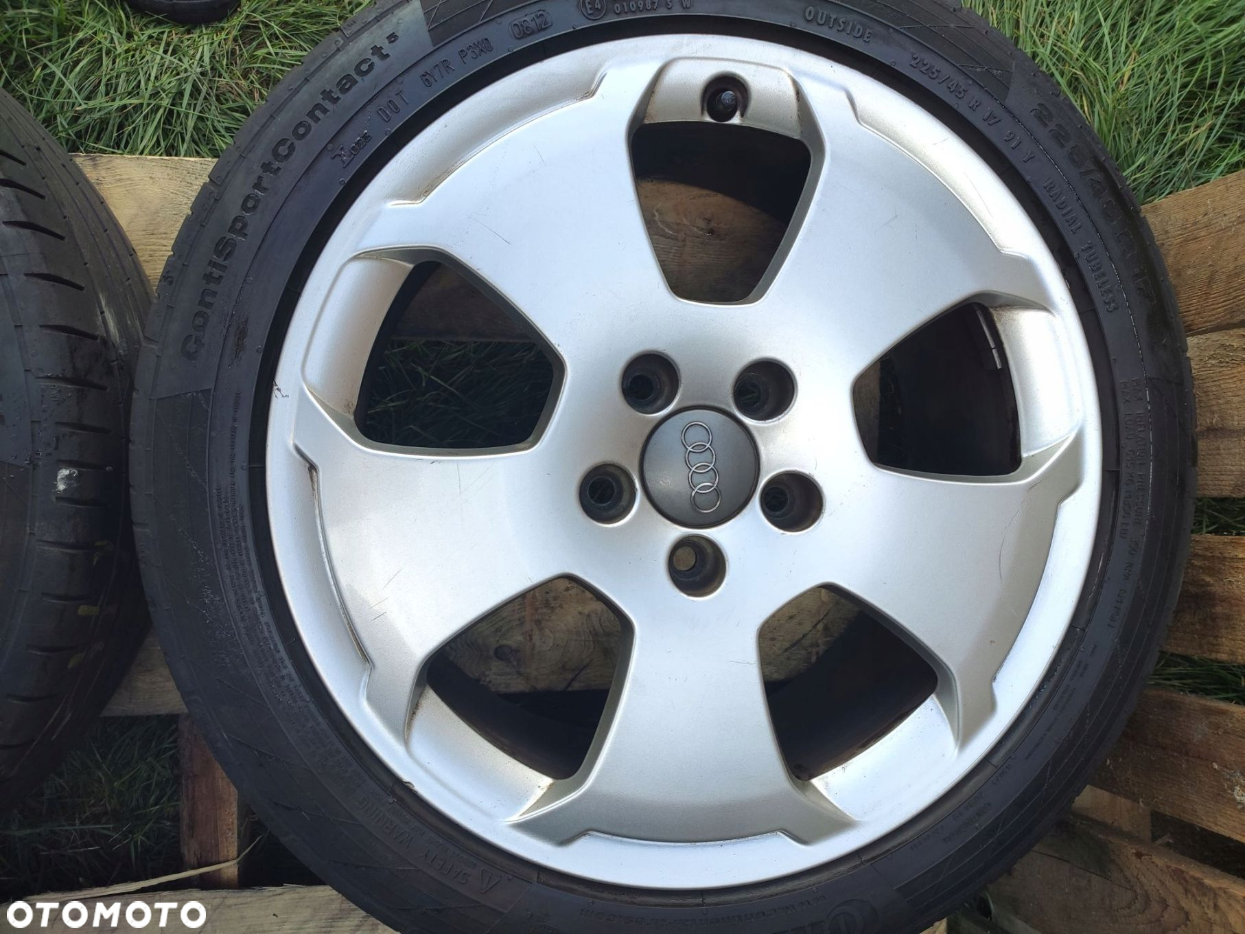 KOŁA FELGI ALUMINIOWE 17'' SSM 5x112 AUDI - 4