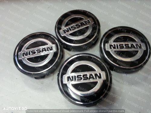 Capace Janta Aliaj Nissan negre la set de 4 buc - 3