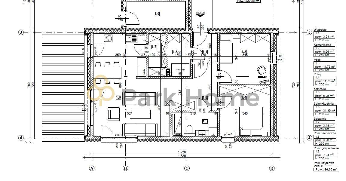 Świetny i funkcjonalny dom - duża działka- Dąbrowa-7
